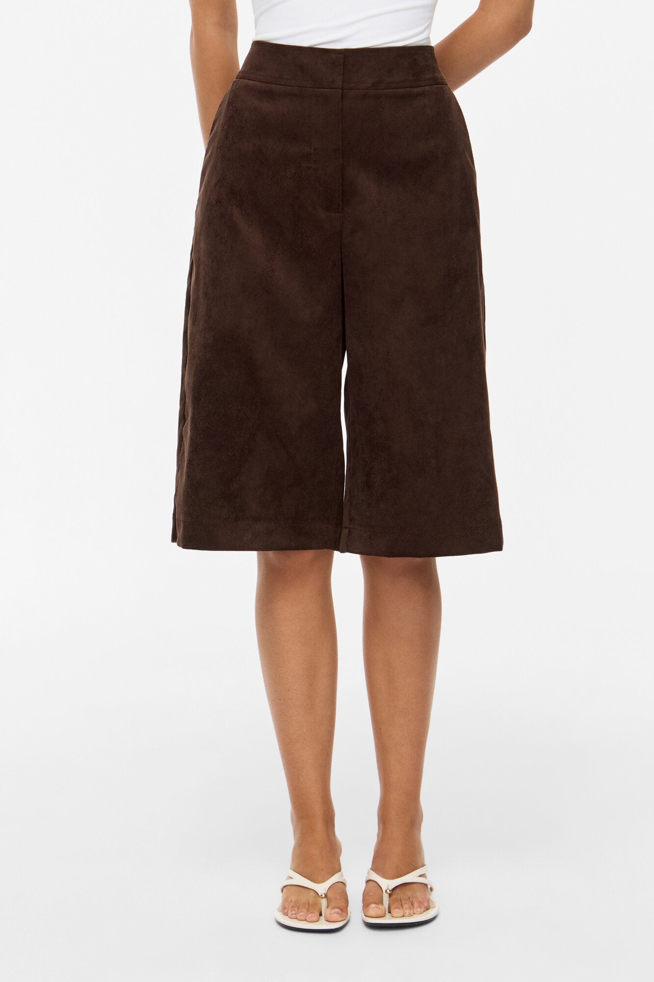 Vicourdie bermudashorts – Coffee Bean